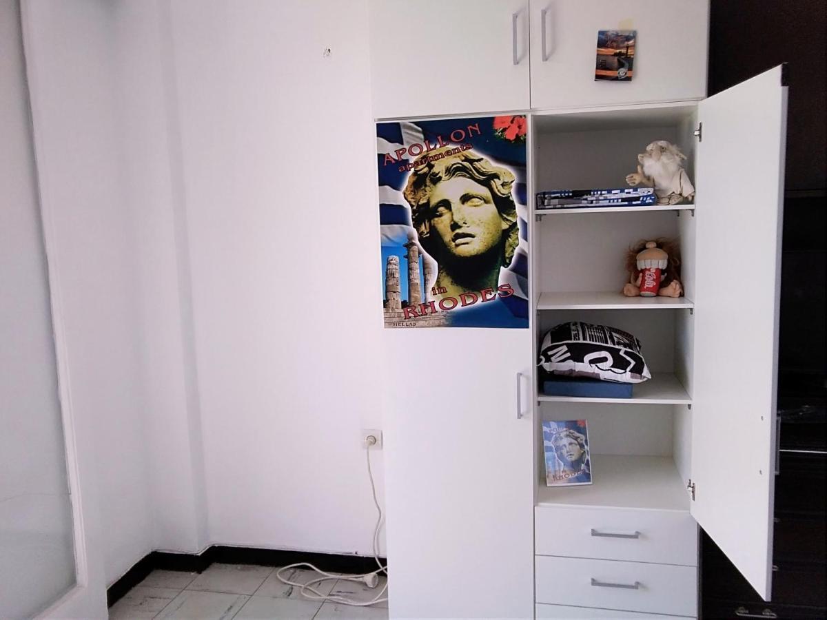 Apollon Apartments H-3 H-4 Rhodes City Eksteriør billede