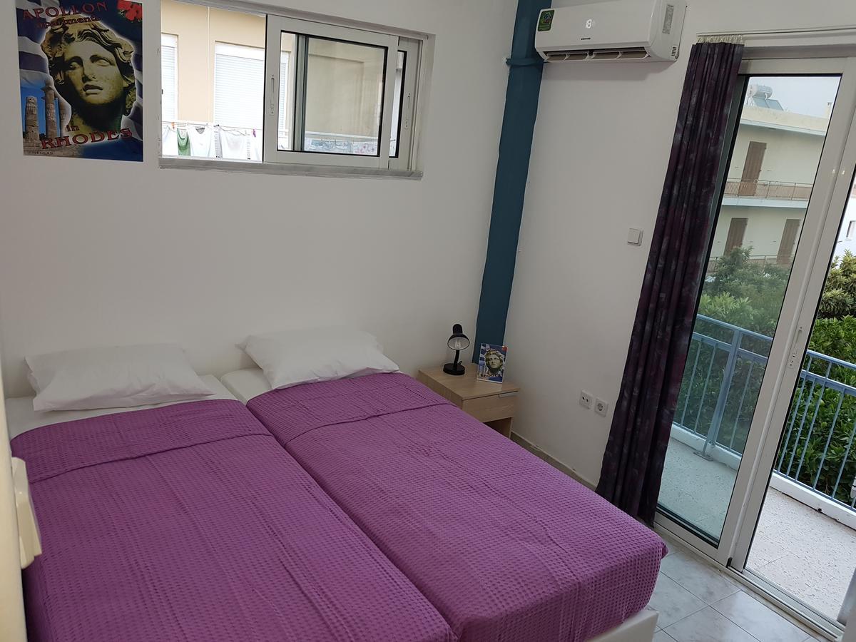 Apollon Apartments H-3 H-4 Rhodes City Eksteriør billede